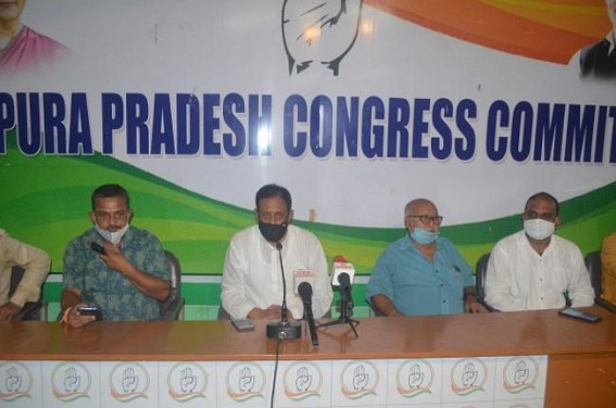 Congress geared up for Strike Day on Monday in Tripura : Warned BJP, BMS to refrain from unnecessary Creating Problems and Violence 